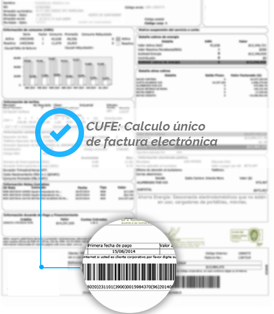Cufe Calculo único de facturación electronica CUFE: cálculo único de la factura electrónica