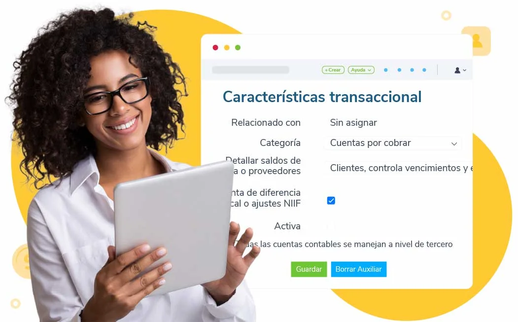 Lleva la contabilidad de acuerdo con las NIIF