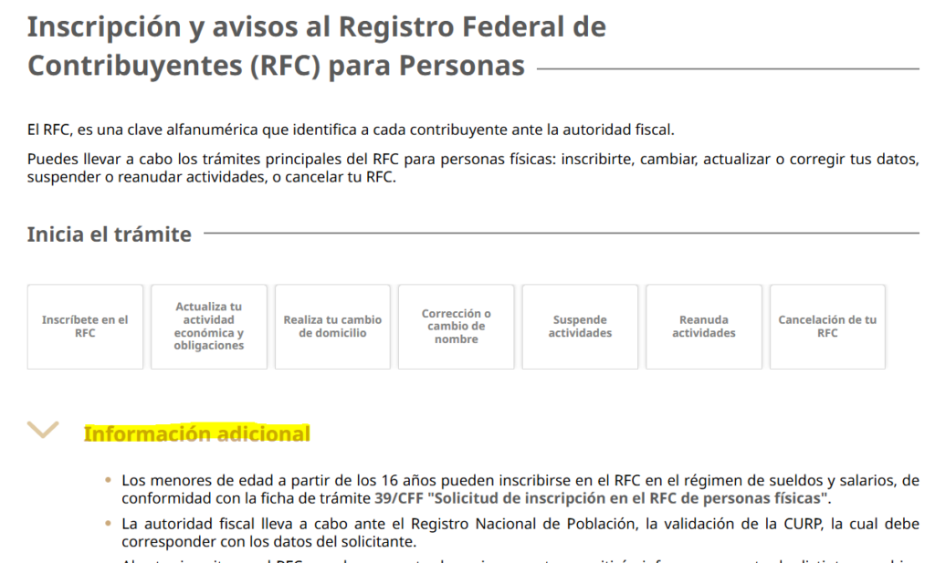 consulta RFC SAT