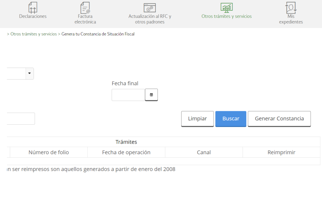 Descarga CSF
