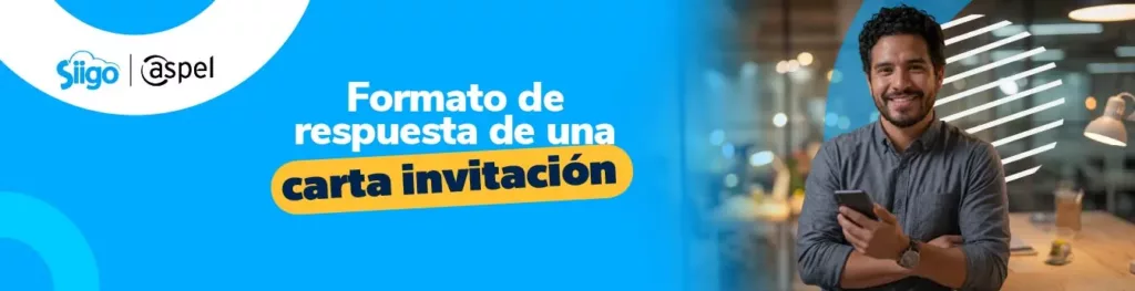 formato de respuesta carta invitación