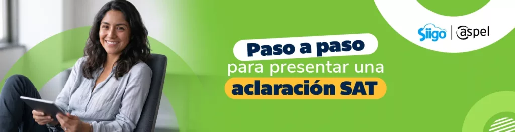 presentar aclaración en el SAT