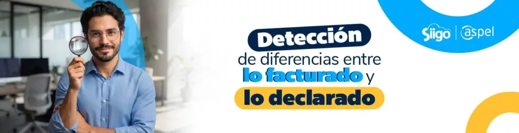 diferencias entre lo facturado y lo declarado